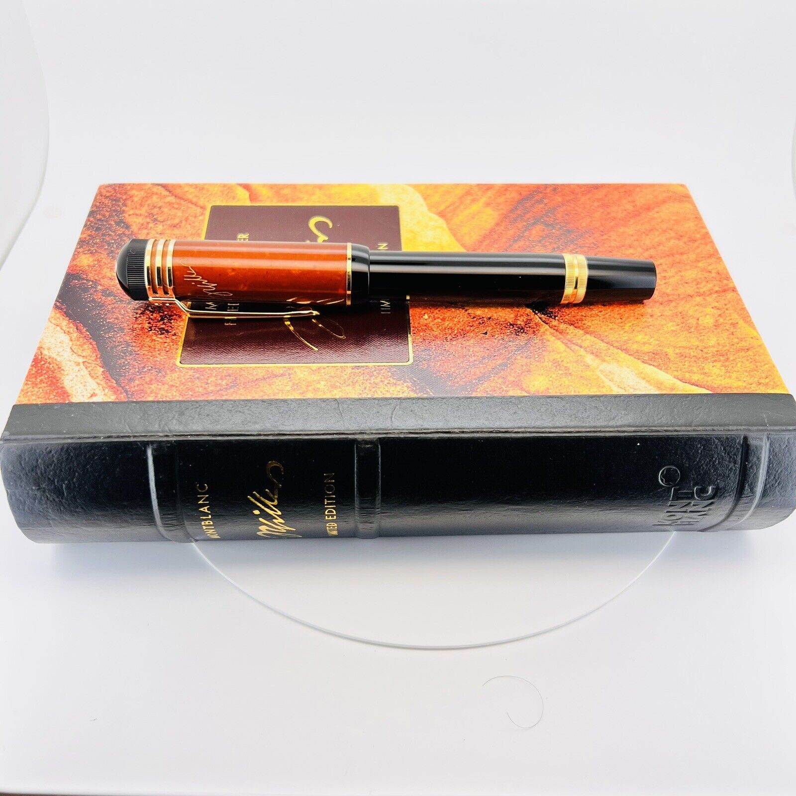 Montblanc Friedrich Schiller Fountain Pen, Writer’s Edition, NEW- 18k Nib
