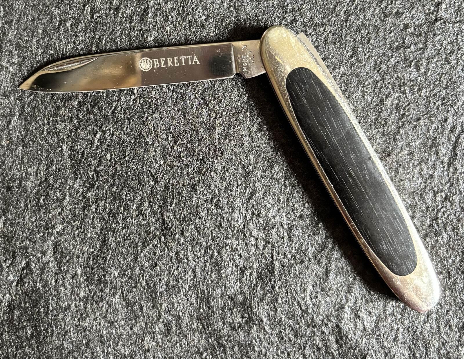 Vintage P. Beretta Italy One Blade Pocket Knife Rare Model