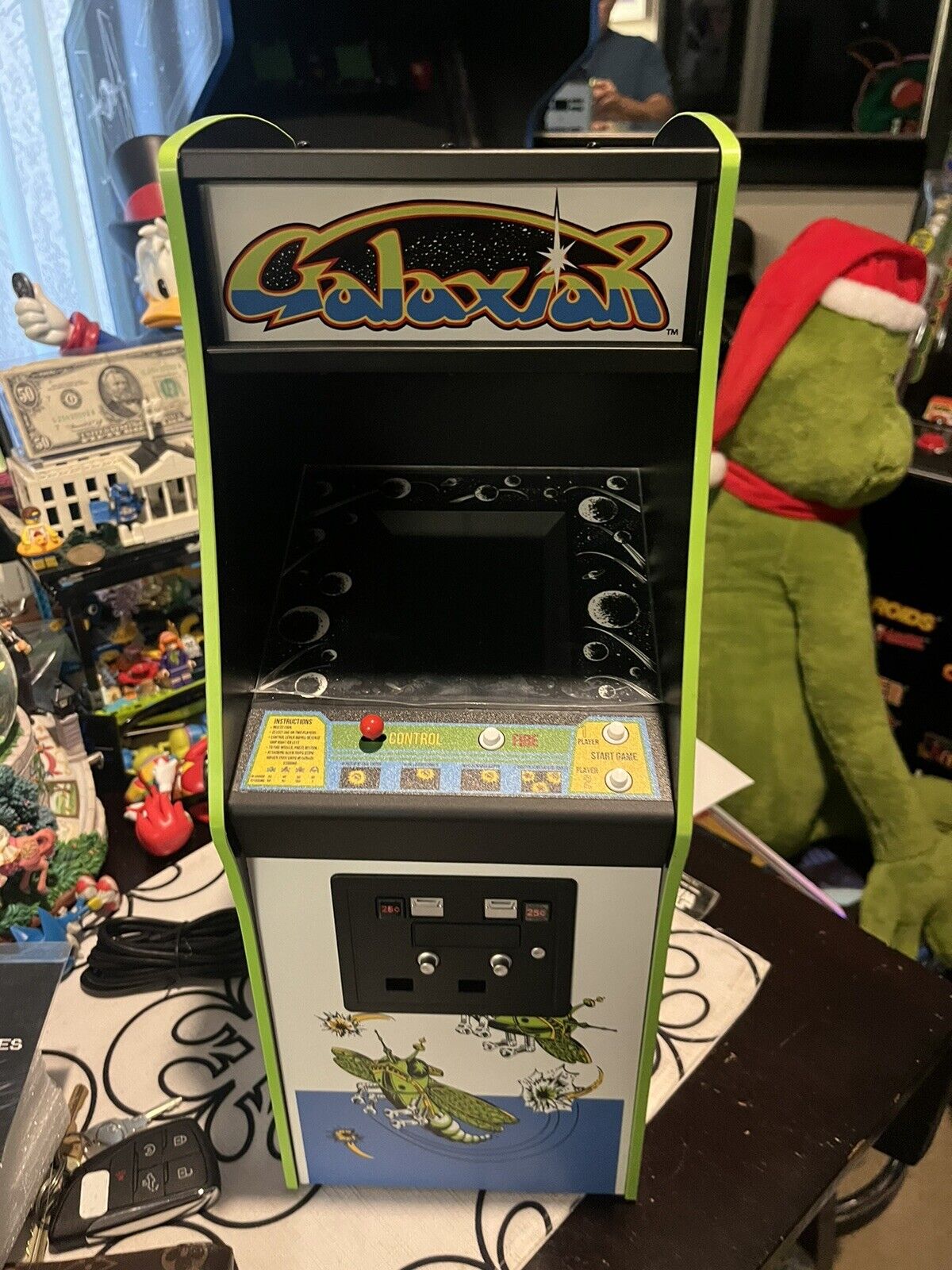 NEW Numskull Quarter Arcade GALAXIAN 1/4 scale Mini Arcade Cabinet replicade