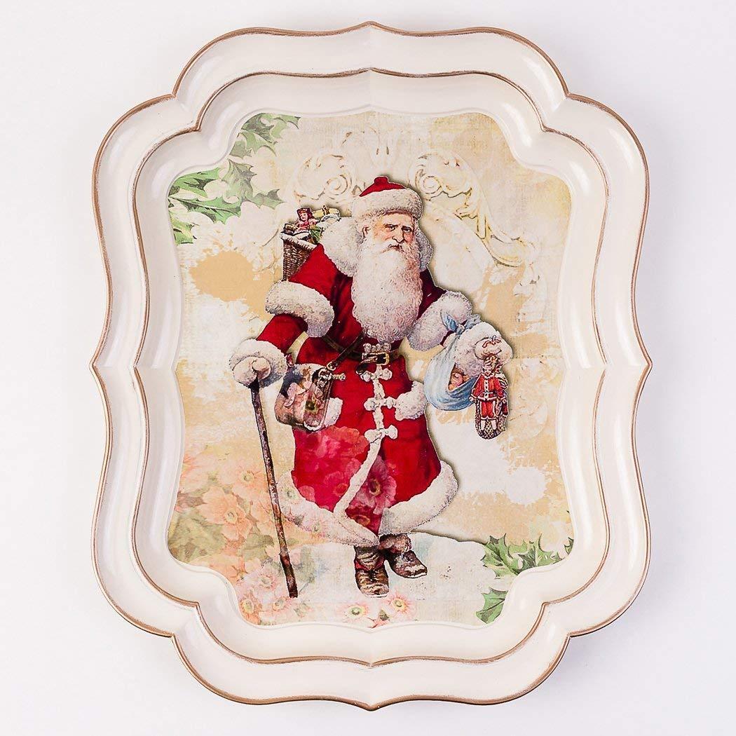 Father Christmas Victorian Era Style Plastic 19\
