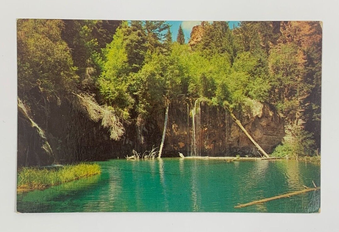 Hanging Lake Glenwood Canyon Western Colorado Postcard Unposted