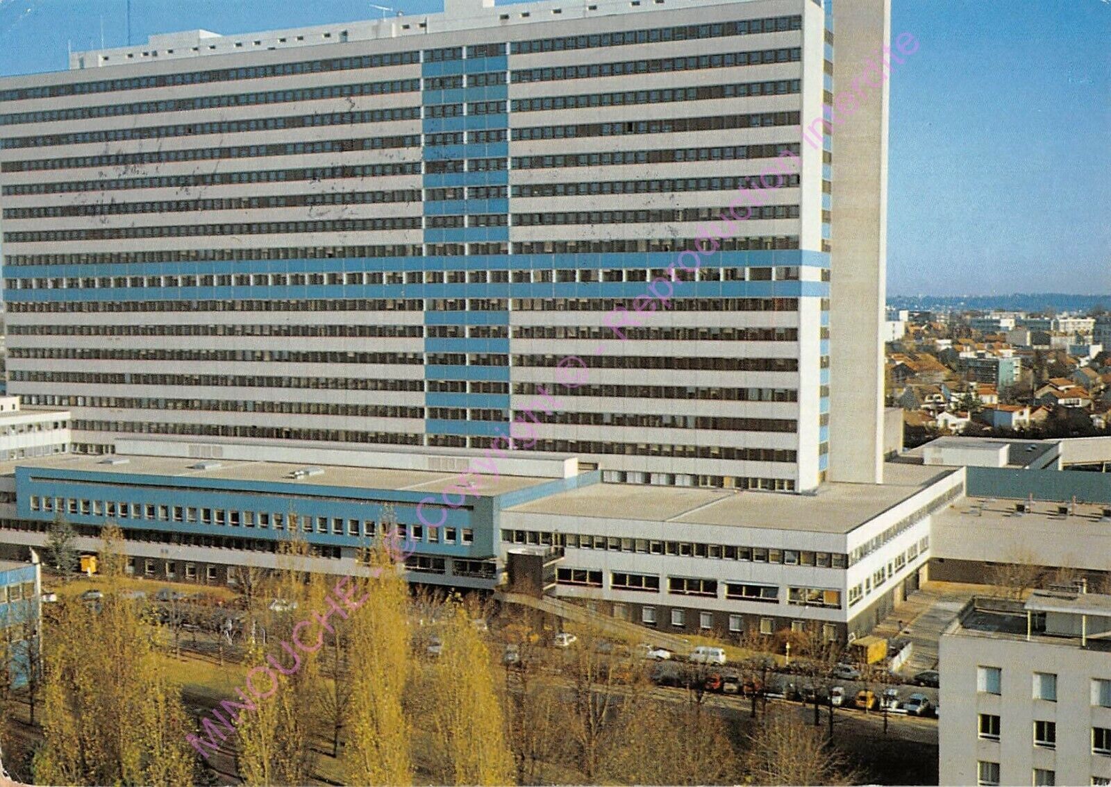 Cpsm 94000 Créteil Hospital Henri Mondor EDT Lyna ca1985