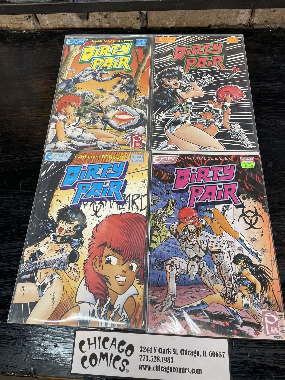 Dirty Pair Huge Complete Sets Lot 1988 Eclipse & Dark Horse Comics