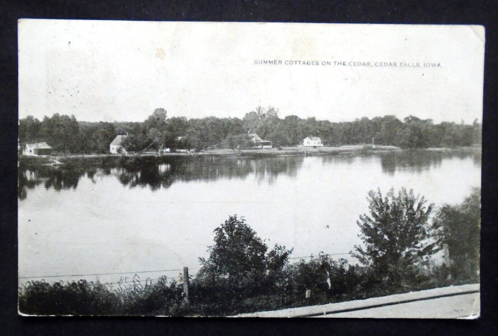 Cedar Falls, Summer Cottages on the Cedar, pm 1908