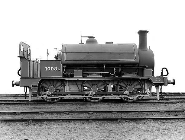 Midland Railway Saddle Tank Engine 060St 1098A Train Old Photo