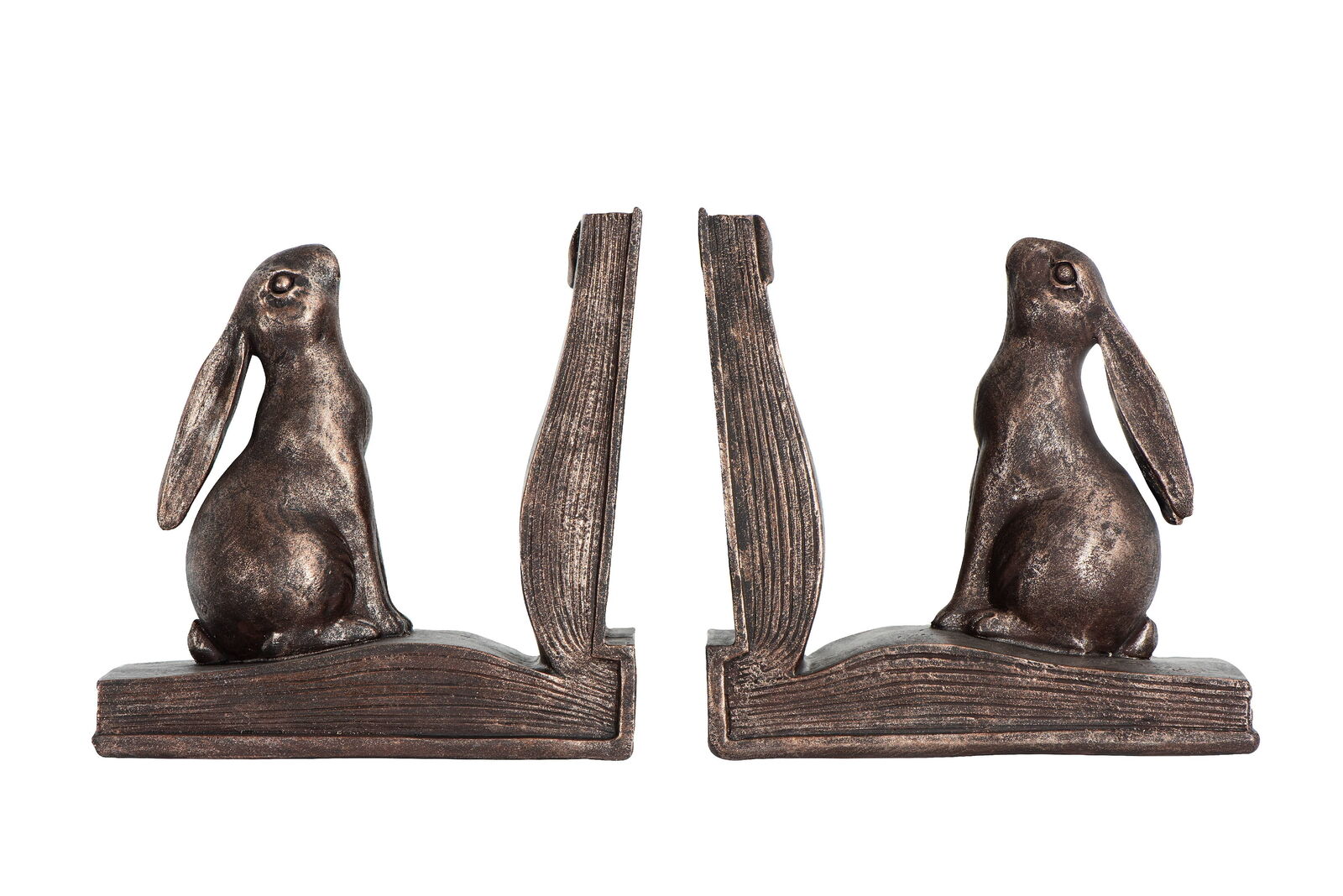 Rabbit Shaped Resin Bookends, 6\