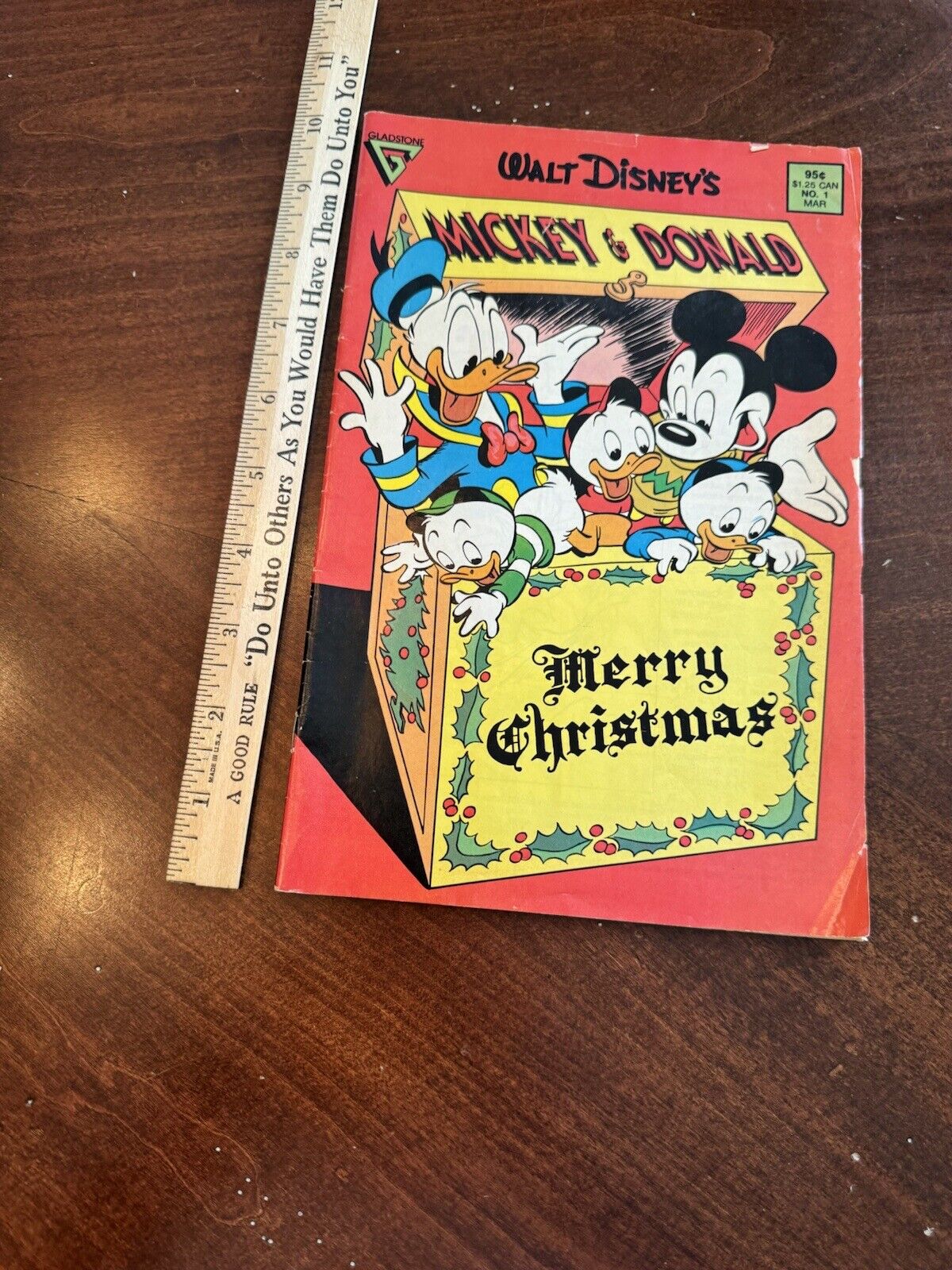 Walt Disney's Mickey And Donald 1 Merry Christmas Gladstone Comics