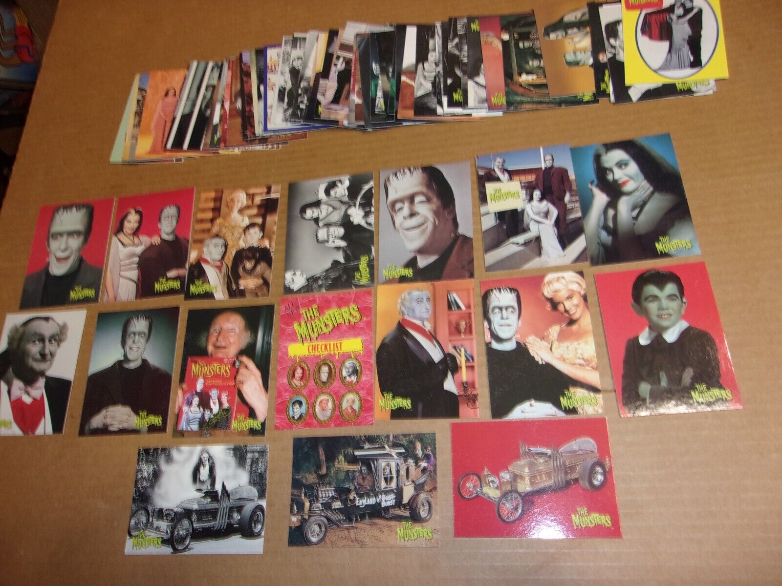 The Munsters Trading Card Complete Set 72 Trading Cards 1997 Dart Herman Grandpa