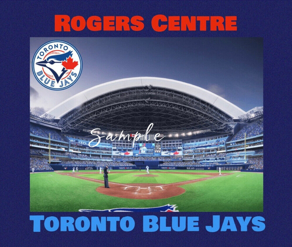 Rogers Centre Toronto Blue Jays Flexible Fridge Magnet - BL24