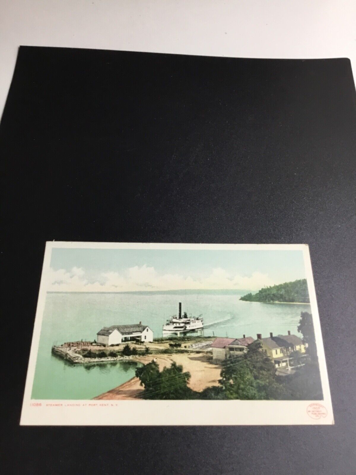 Port Kent, NY Postcard - Steamer Landing 1334