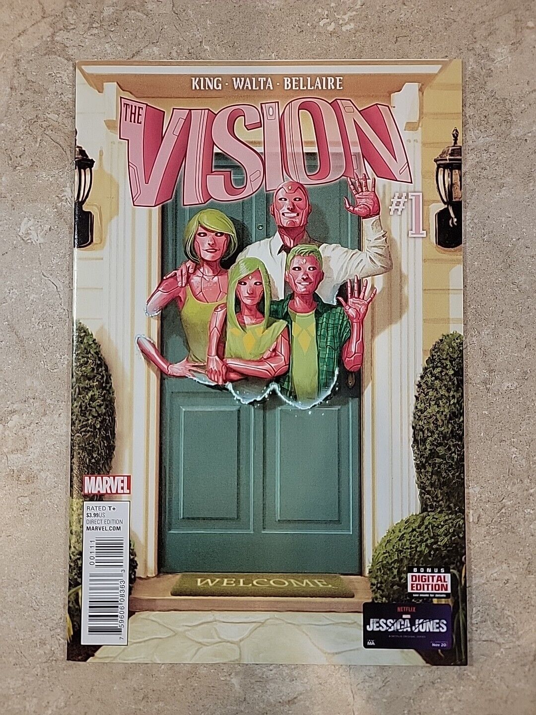The Vision 1 2015 1st App Vision Family High Grade, Marvel 🔑💎🔥