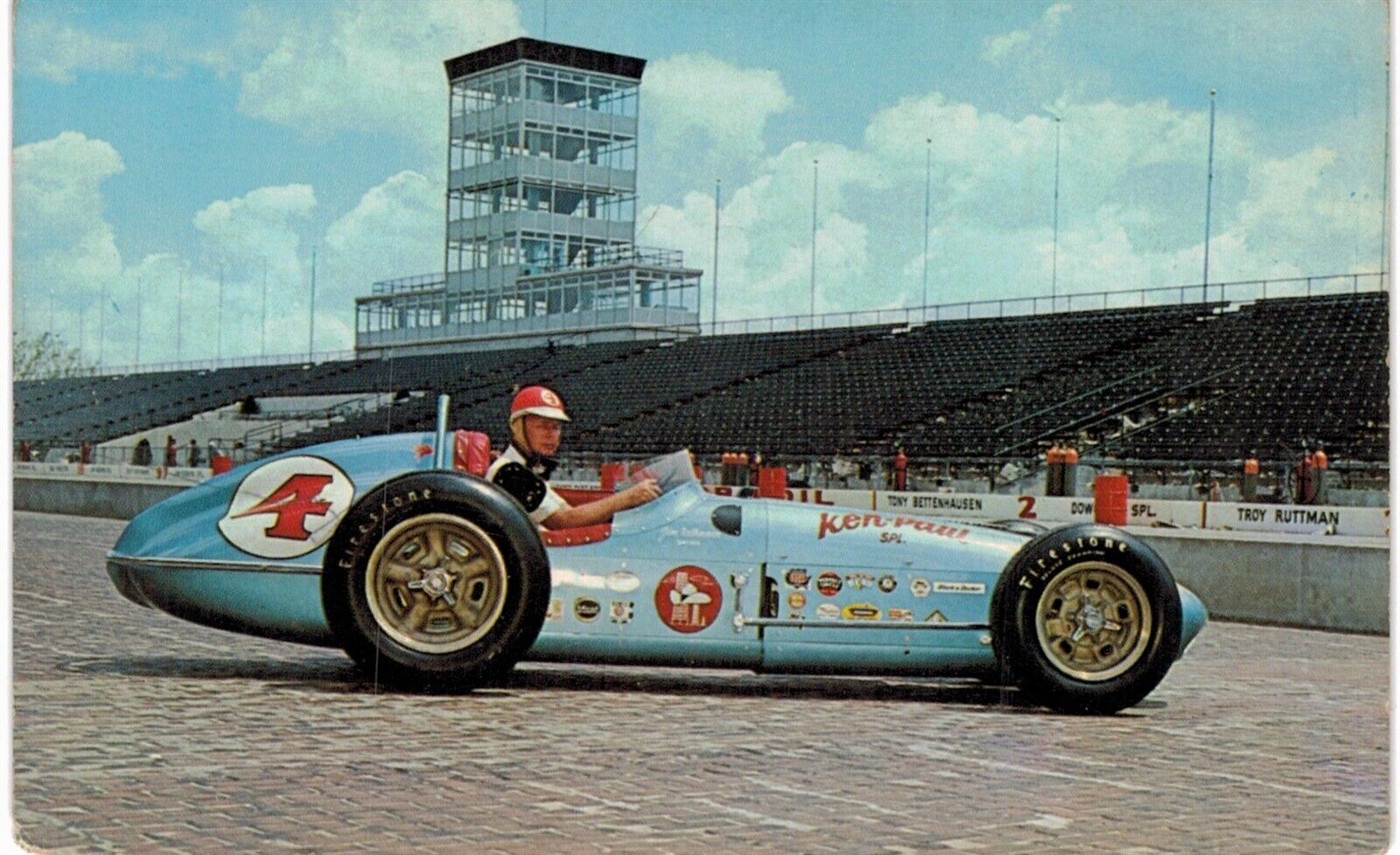 Indianapolis Indy 500 Jim Rathmann Winner 1960 IN Auto Racing 