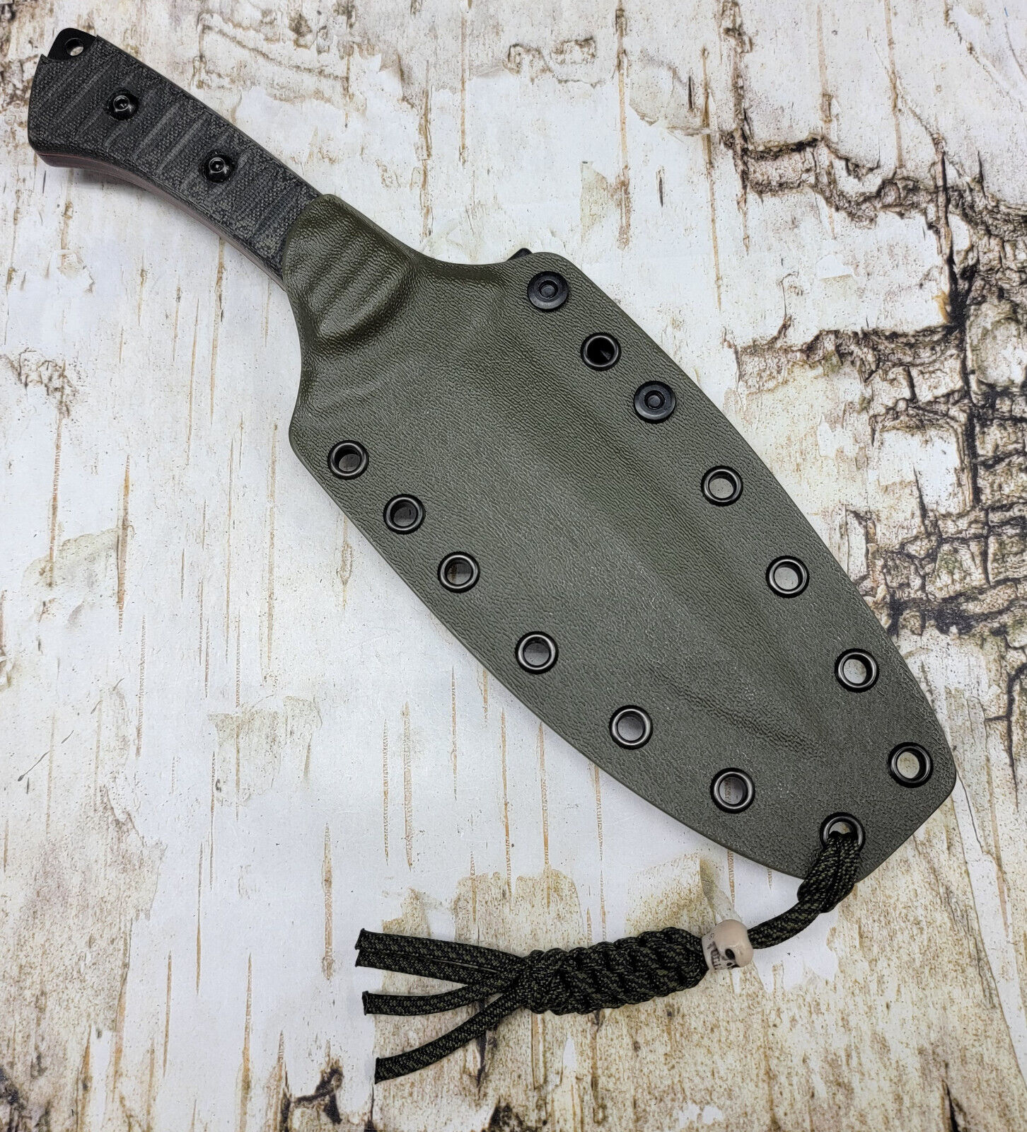 HAND MADE KYDEX SHEATH for TOPS SZABO EXPRESS DOUBLE EDGE, T-CLIP, TOPSKY212