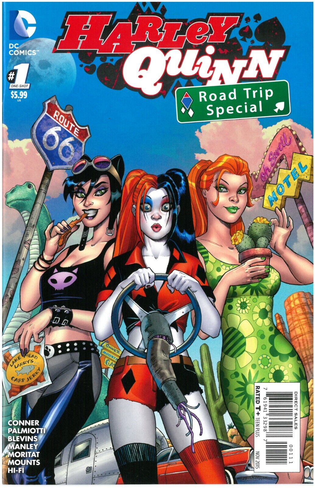 Harley Quinn: Road Trip Special #1 (2015) Amanda Conner Variant Cover