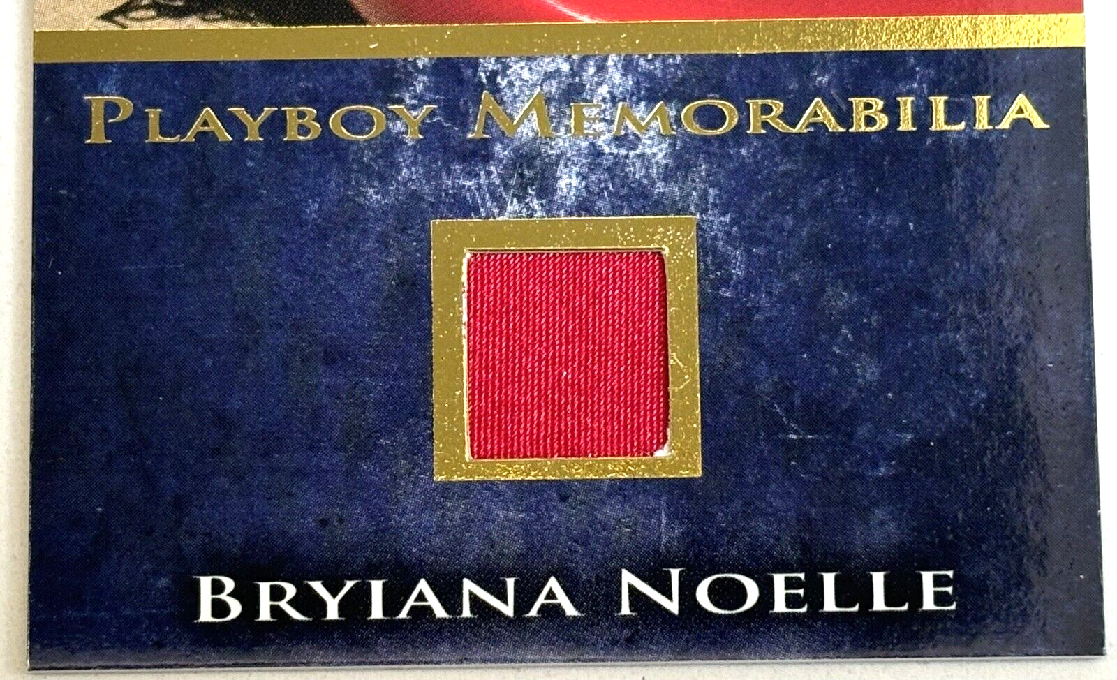 Playboy Authentic Memorabilia Card 11/25 ~ BRYIANA NOELLE  (POTM September 2013)