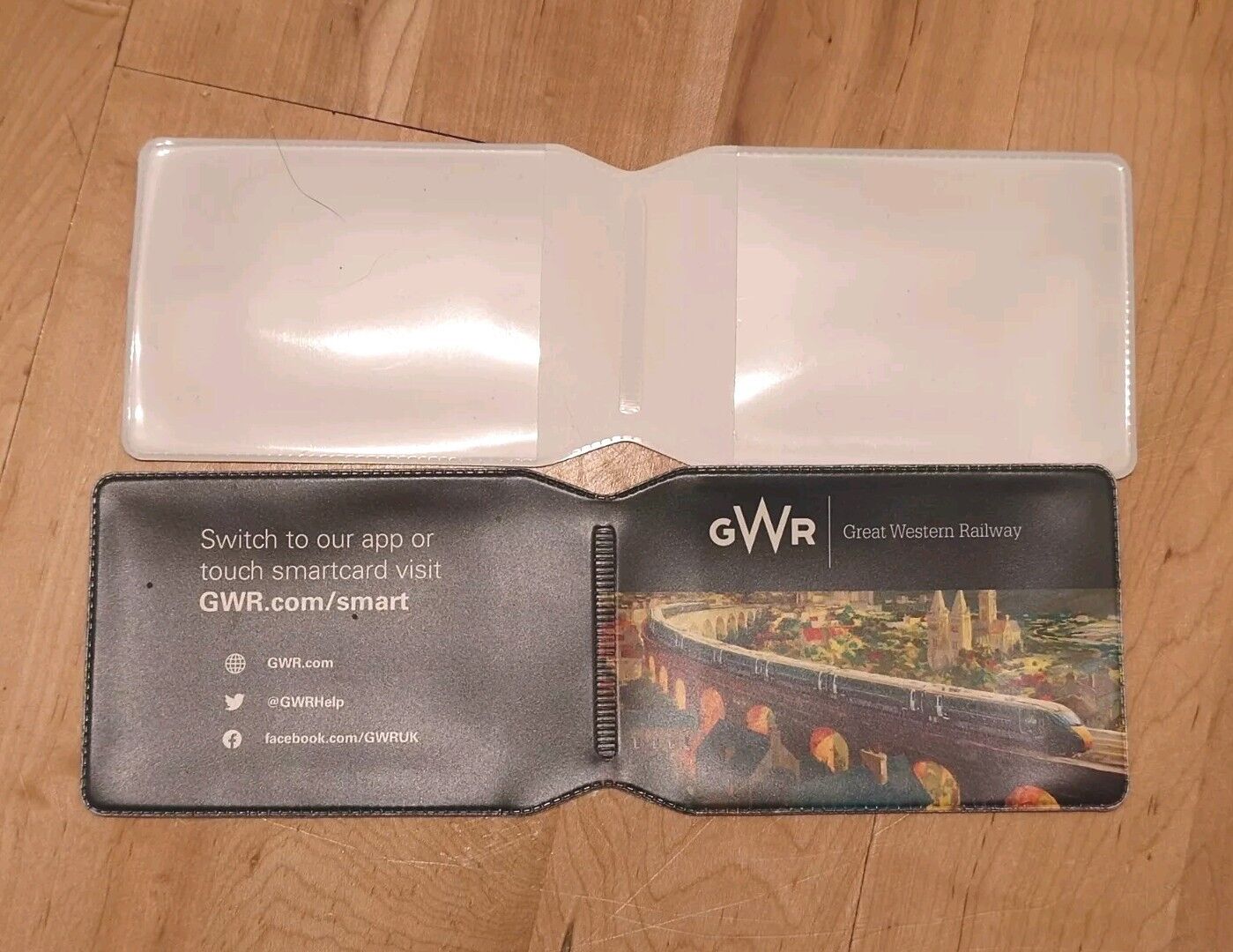 Great Western Railway GWR Green Hitachi IET Edition Ticket Wallet