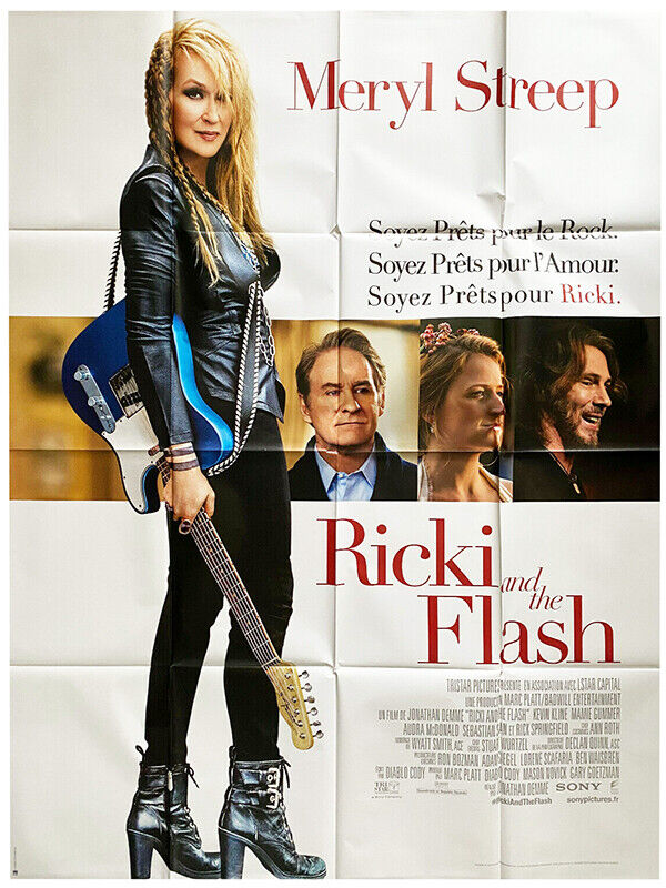 Poster Folded 47 3/16x63in Ricki And The Flash (2015) Meryl Streep New