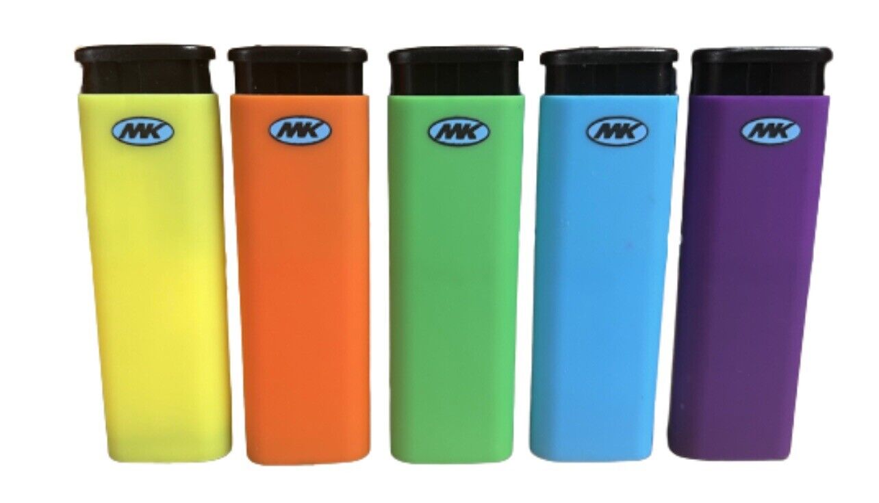 5 MK Torch Lighters Refillable Windproof