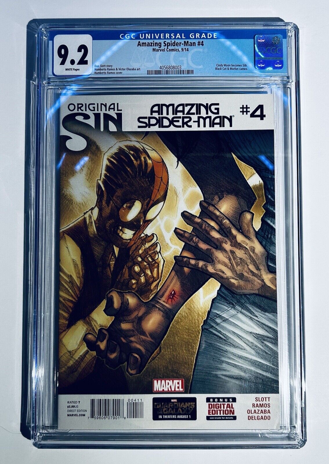 Amazing Spider-Man #4 CGC 9.2 first appearance of Silk