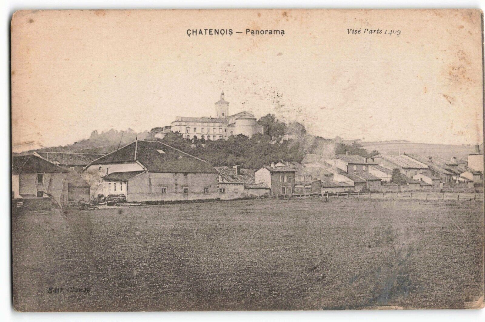 Postcard Chatenois - Panorama, Vise Paris 1409 Unposted VPC0.