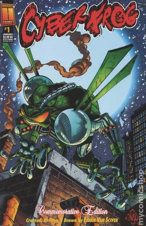 Cyberfrog 3rd Anniversary Special #1 FN 6.0 1997 Stock Image