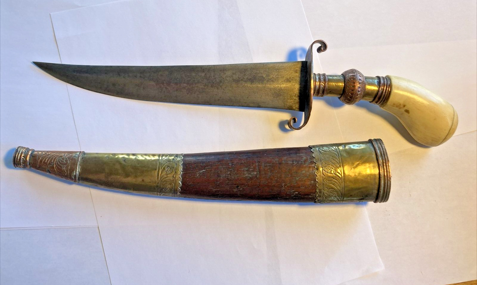 Antique Moro Punal  Dagger Knife