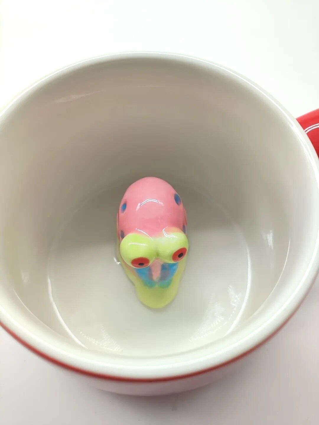 Nickelodeons Sponge Bob Gary The Snail Ceramic 3D Peekaboo Cup Surprise Mug 12oz