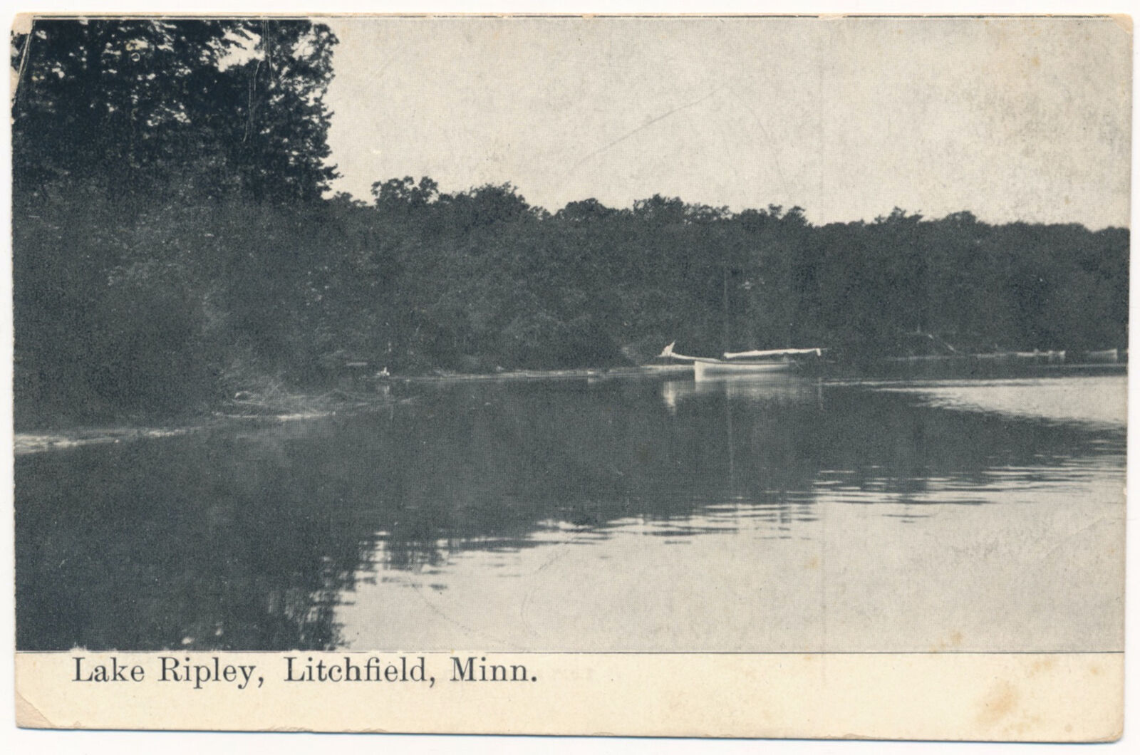 Lake Ripley, Litchfield, Minnesota 1906
