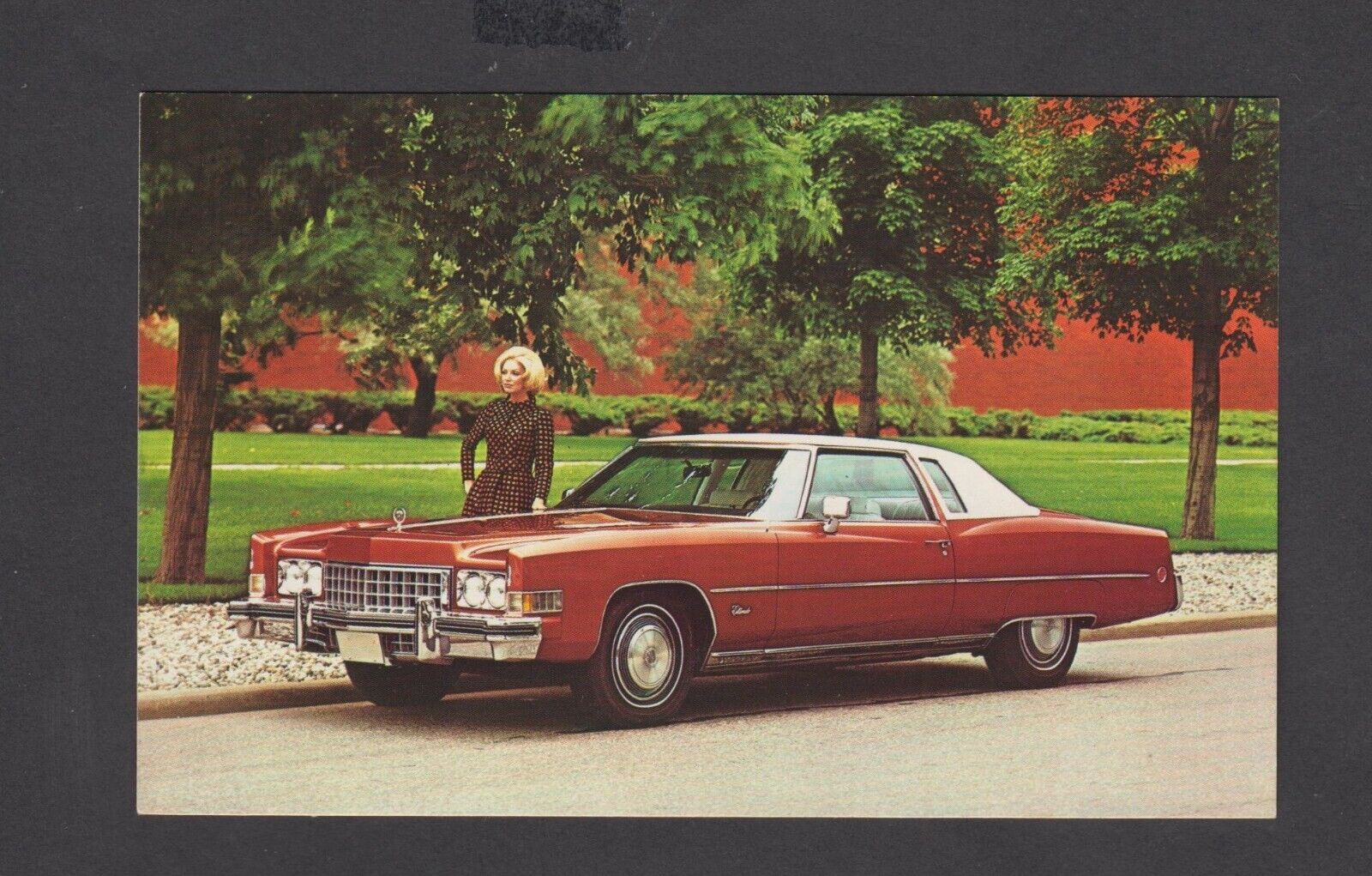 1973 El Dorado Cadillac Chevrolet Postcard