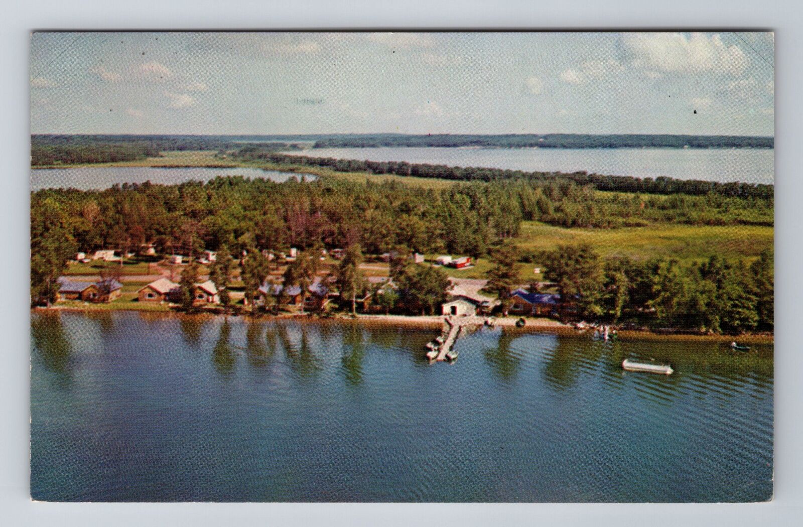Walker MN-Minnesota, Agency Bay Lodge, Advertising, Vintage c1971 Postcard