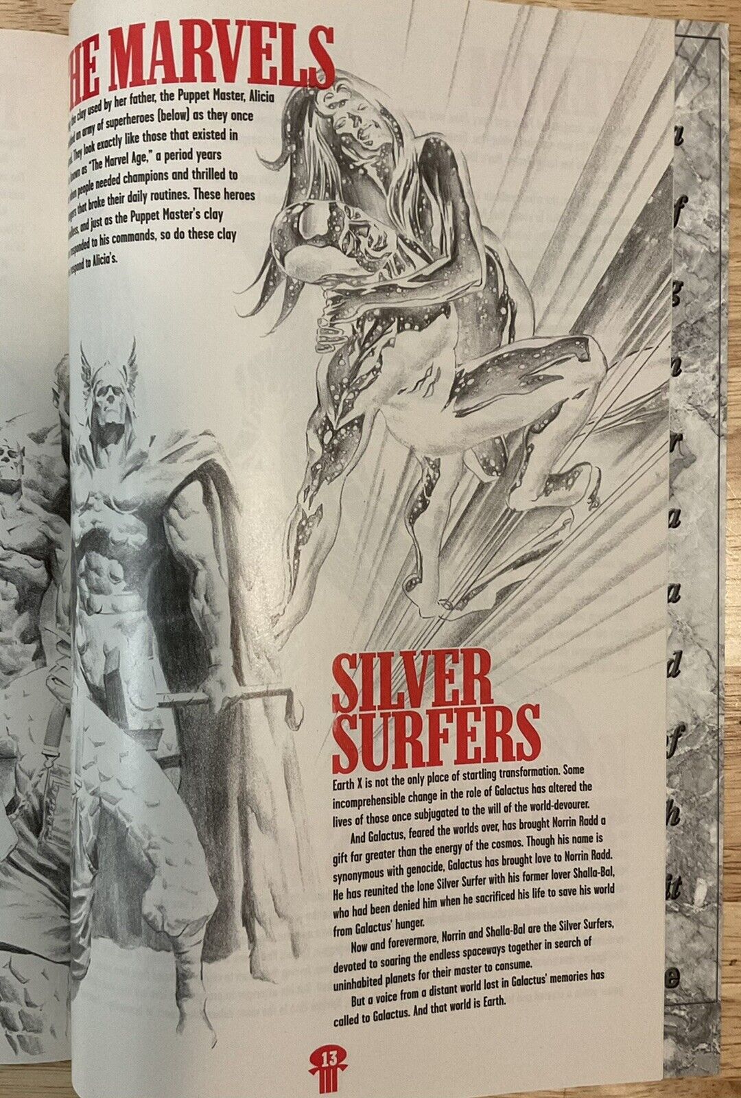 Earth X Wizard Special Edition (1997) 1st App. Shalla-Bal Silver Surfer *Pre #12