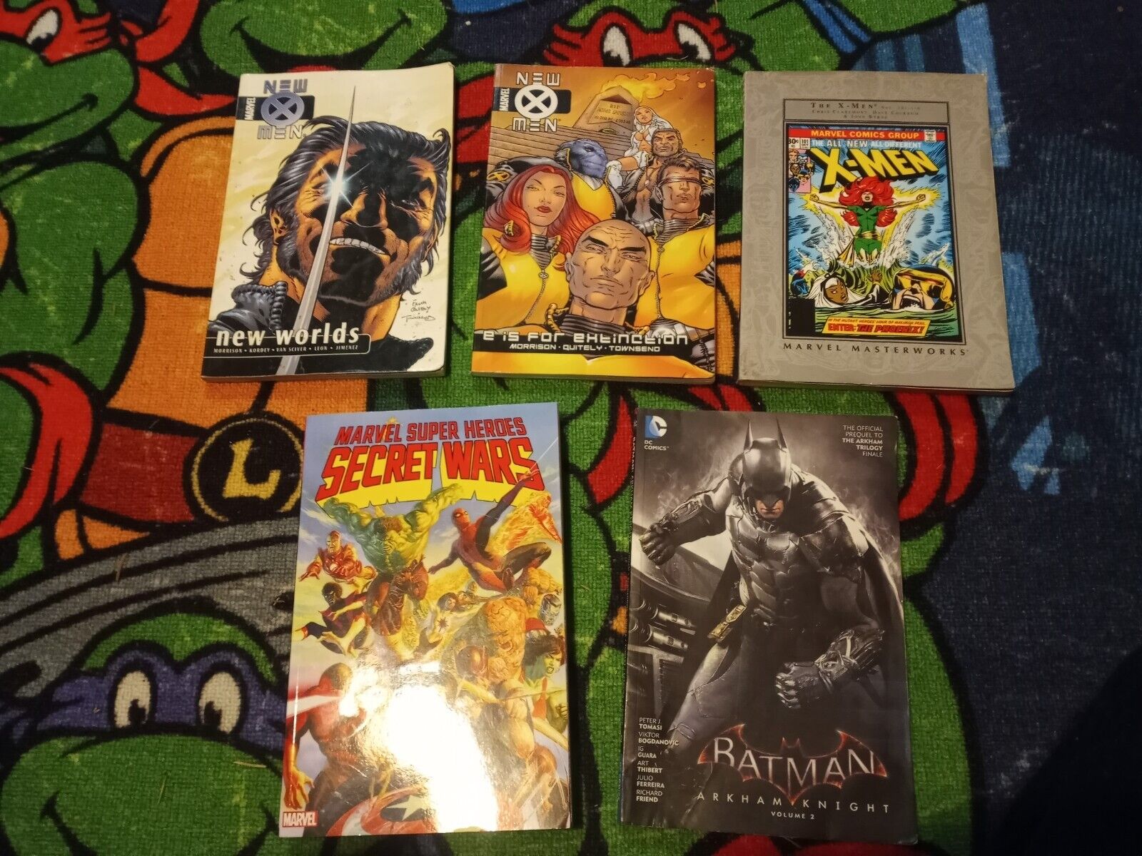 X-Men, Marvel, And Batman Comics (Lot Of 5)