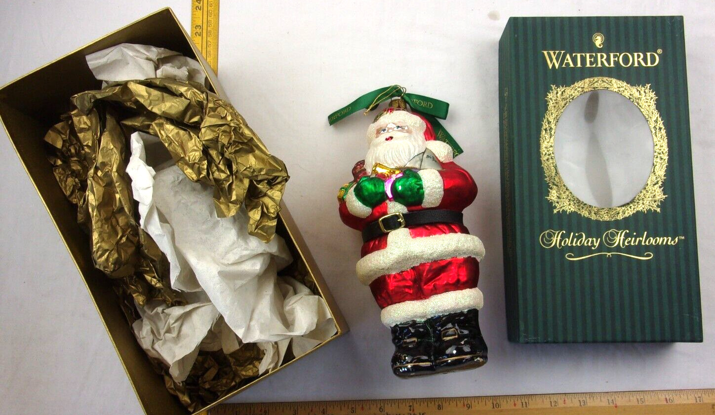 Santa Clause Waterford Holiday Heirloom 1998 Collectors Edition numbered