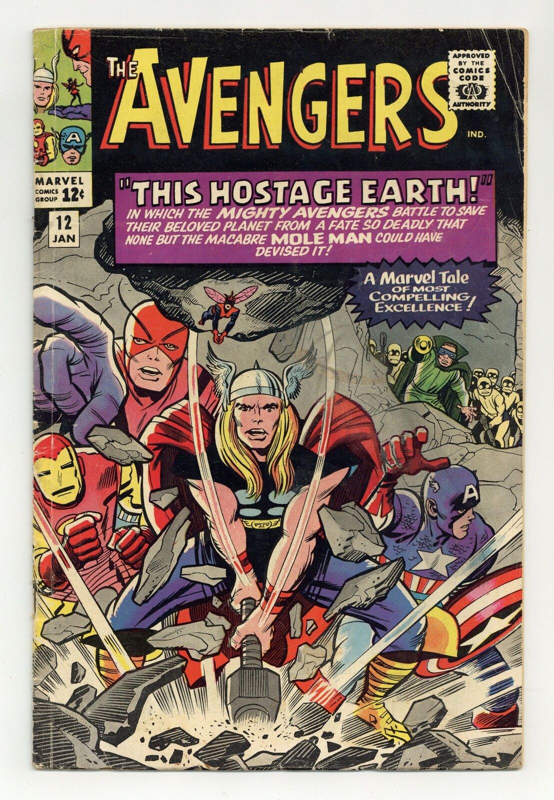 Avengers #12 GD 2.0 1965