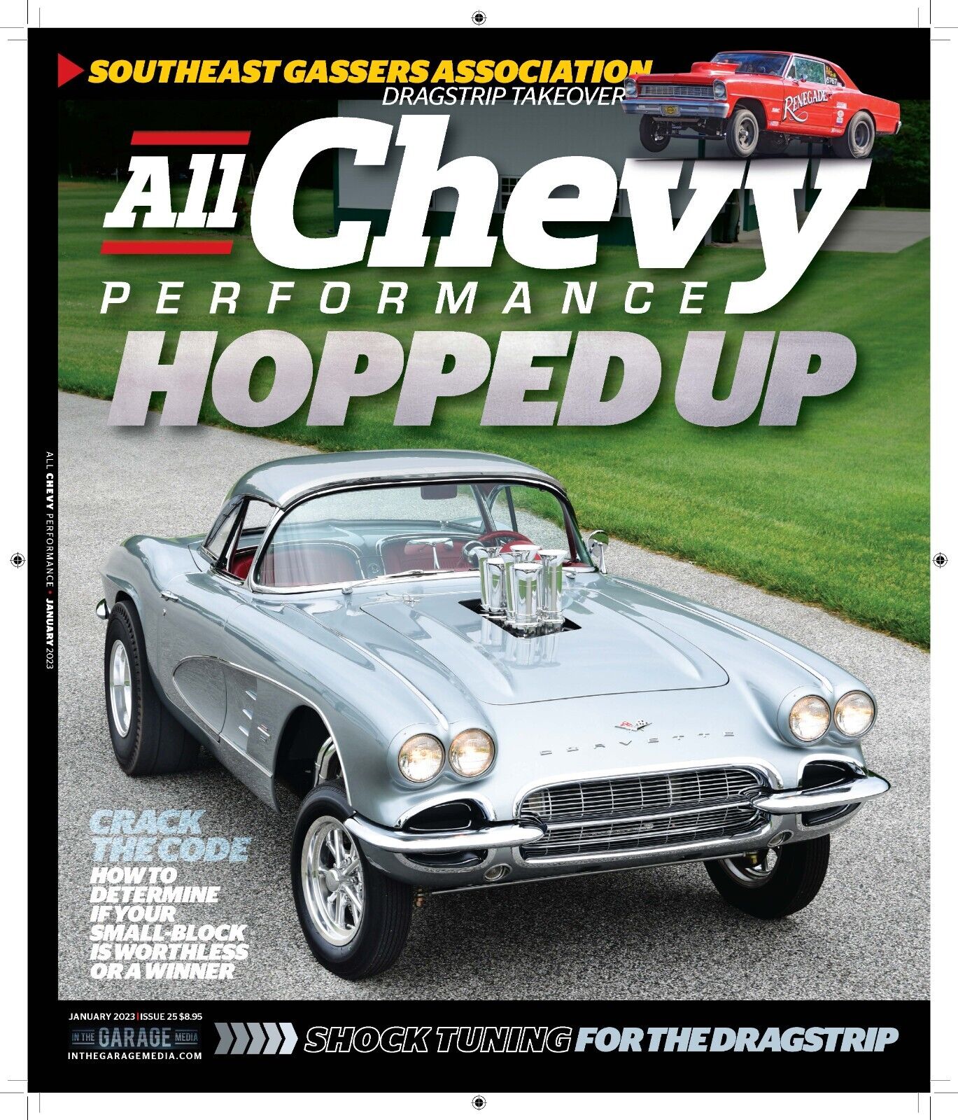 All Chevy Performance Magazine 1 Year Subscription (12 issues) Brand New