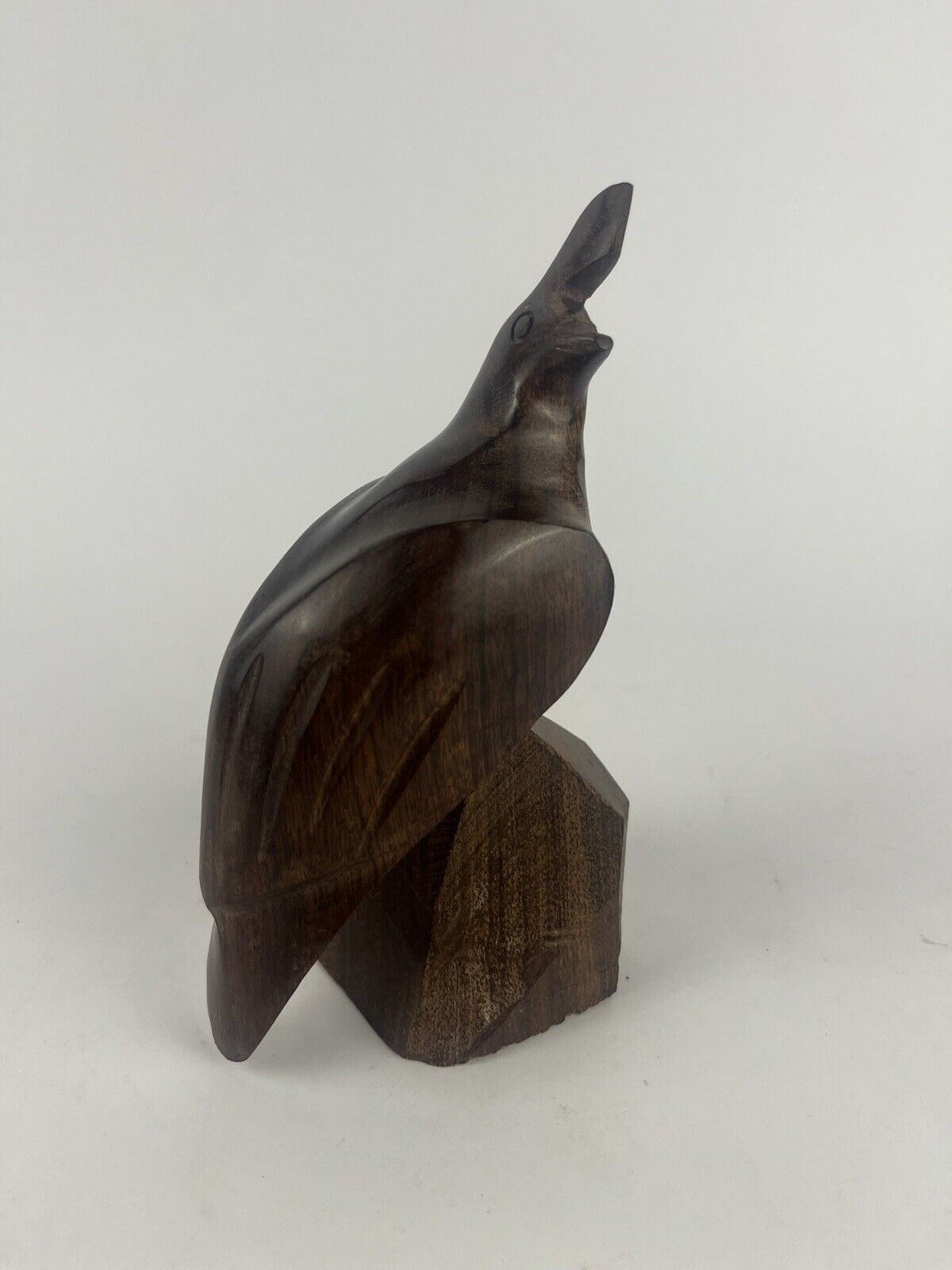 Vintage Ironwood Quail Handcarved Wood Figurine/Sculpture