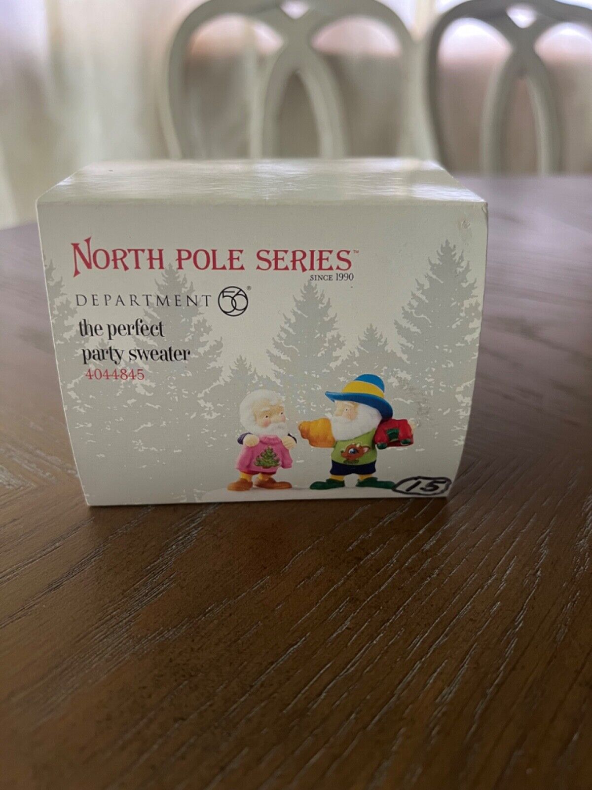 Dept 56 North Pole Series The Perfect Party Sweater