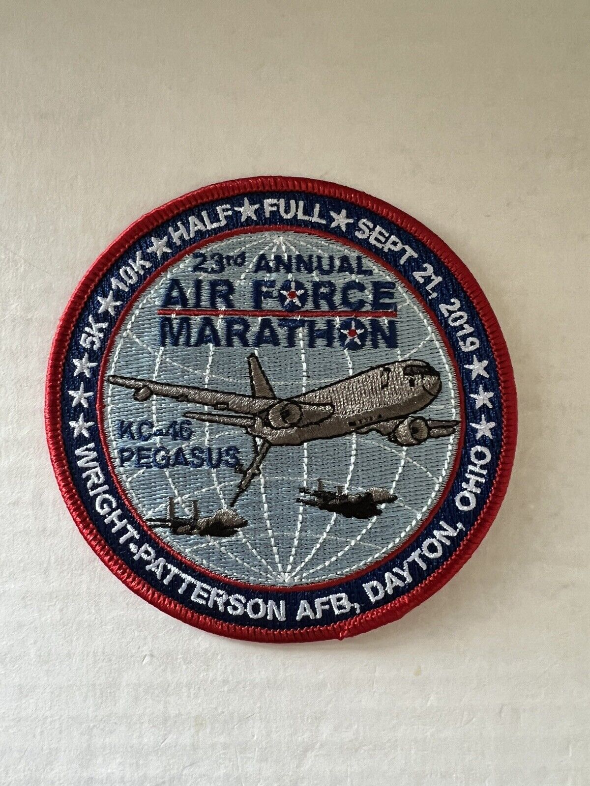 2019 Air Force Marathon Patch