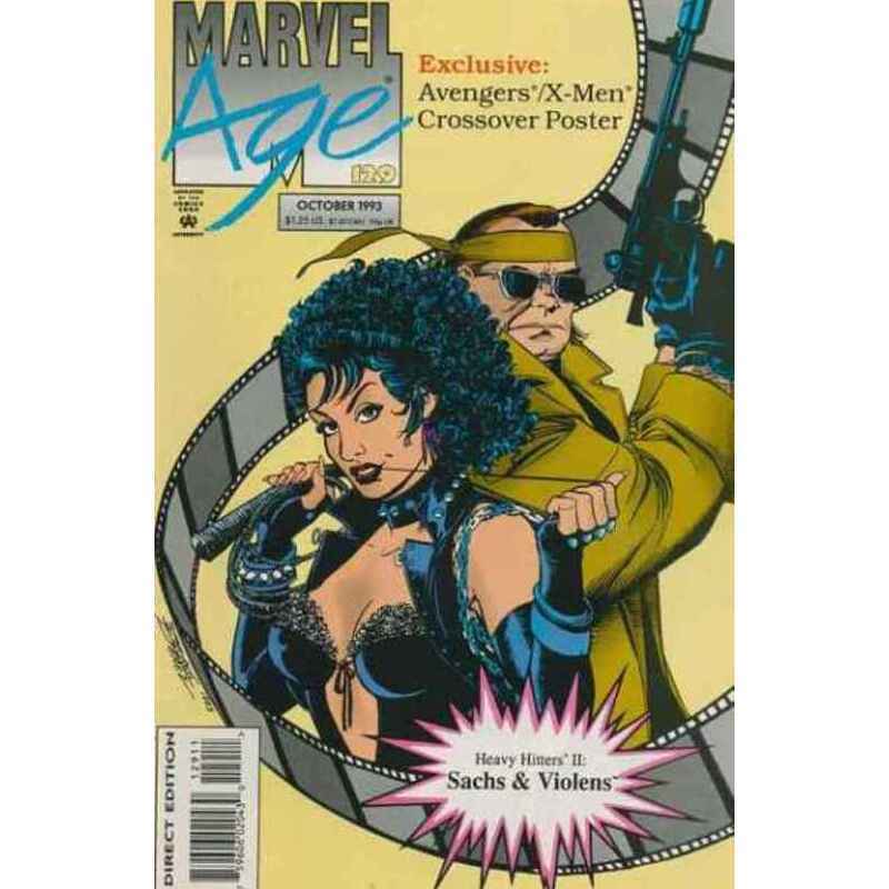 Marvel Age #129 in Near Mint + condition. Marvel comics [a%