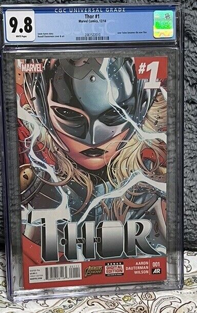 Thor #1 (2014, Marvel Comics) - CGC 9.8 - 1st Jane Foster as Thor