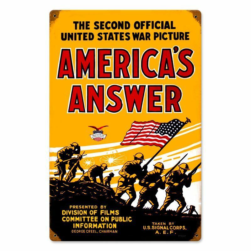 AMERICA\'S ANSWER WAR TIME SOLDIER 18\