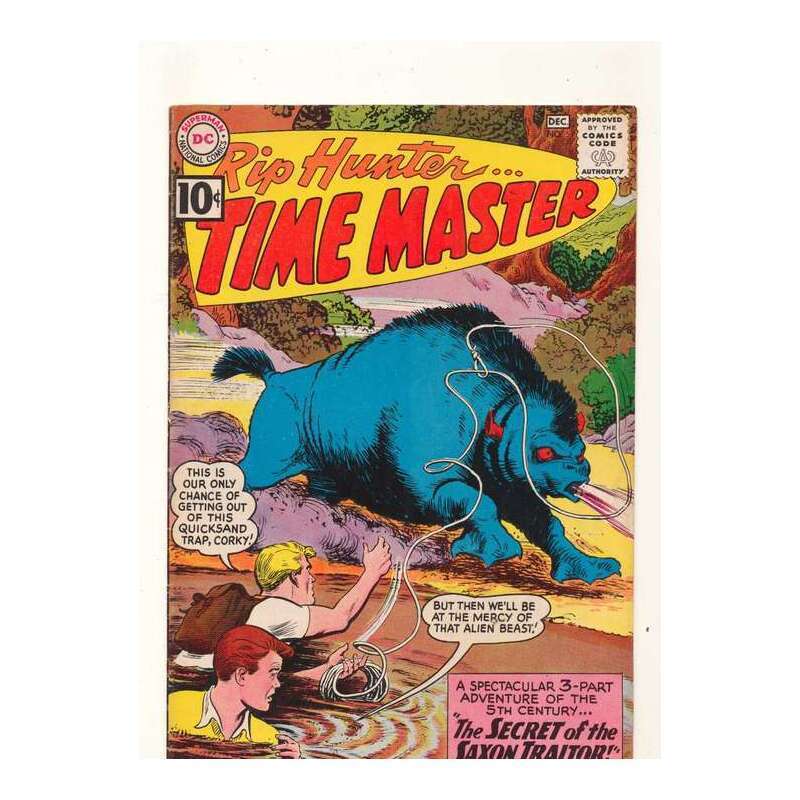 Rip Hunter Time Master #5 in Very Fine minus condition. DC comics [q`