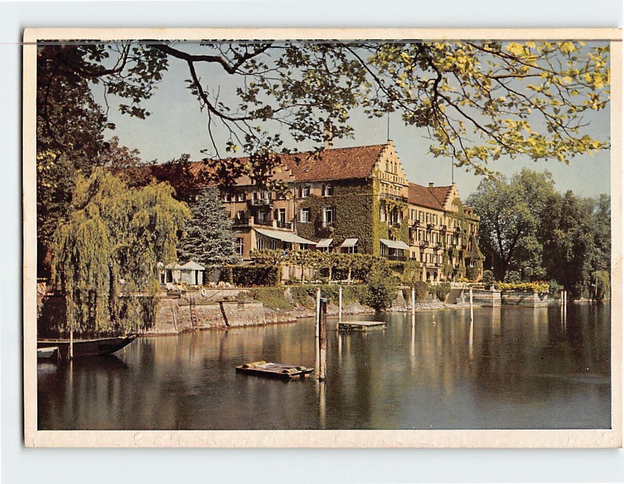 Postcard Insel Hotel Konstanz Germany