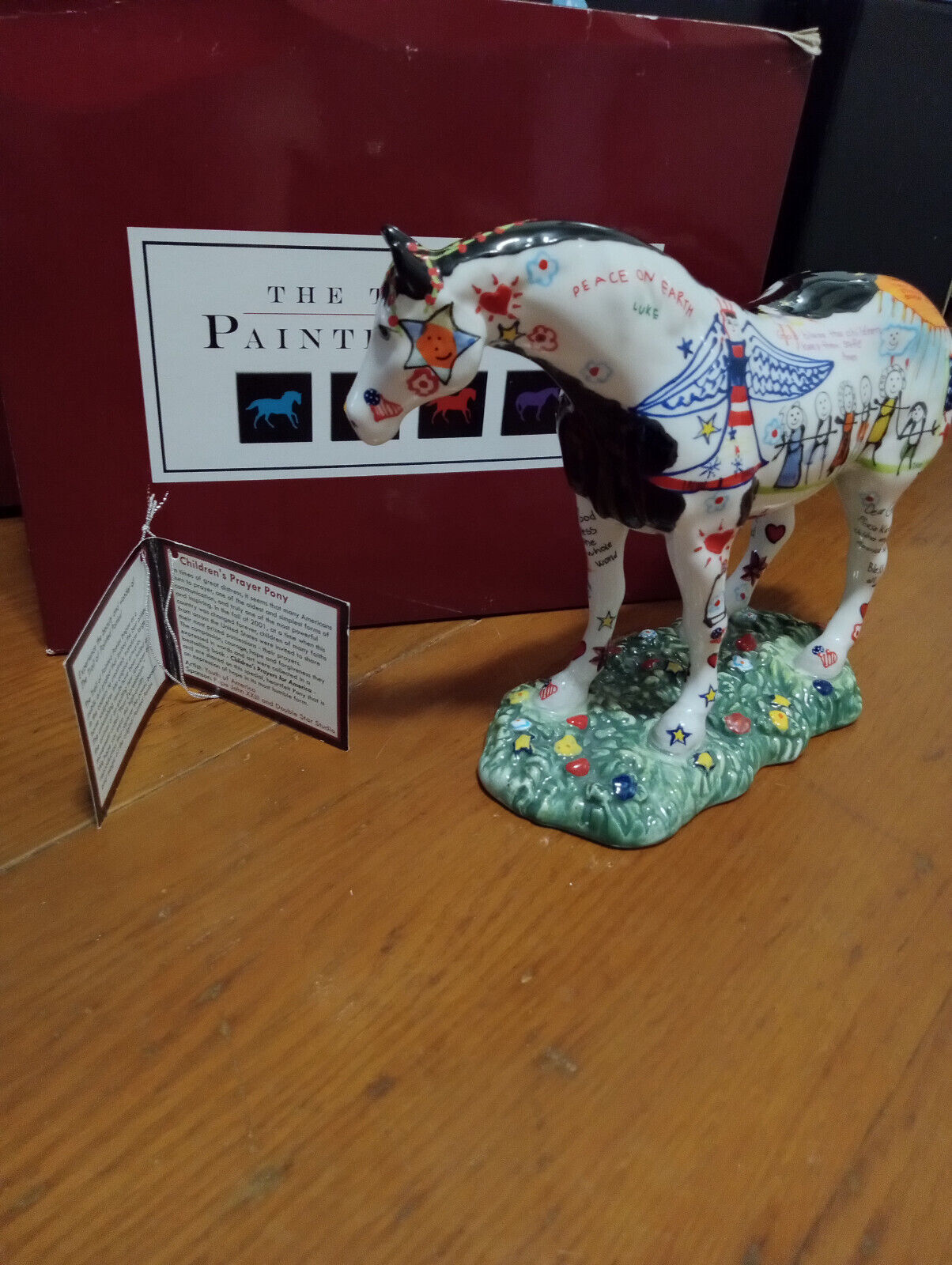 trail of painted ponies CHILDREN\'S PRAYER PONY 2004 2E/blank...VERY RARE