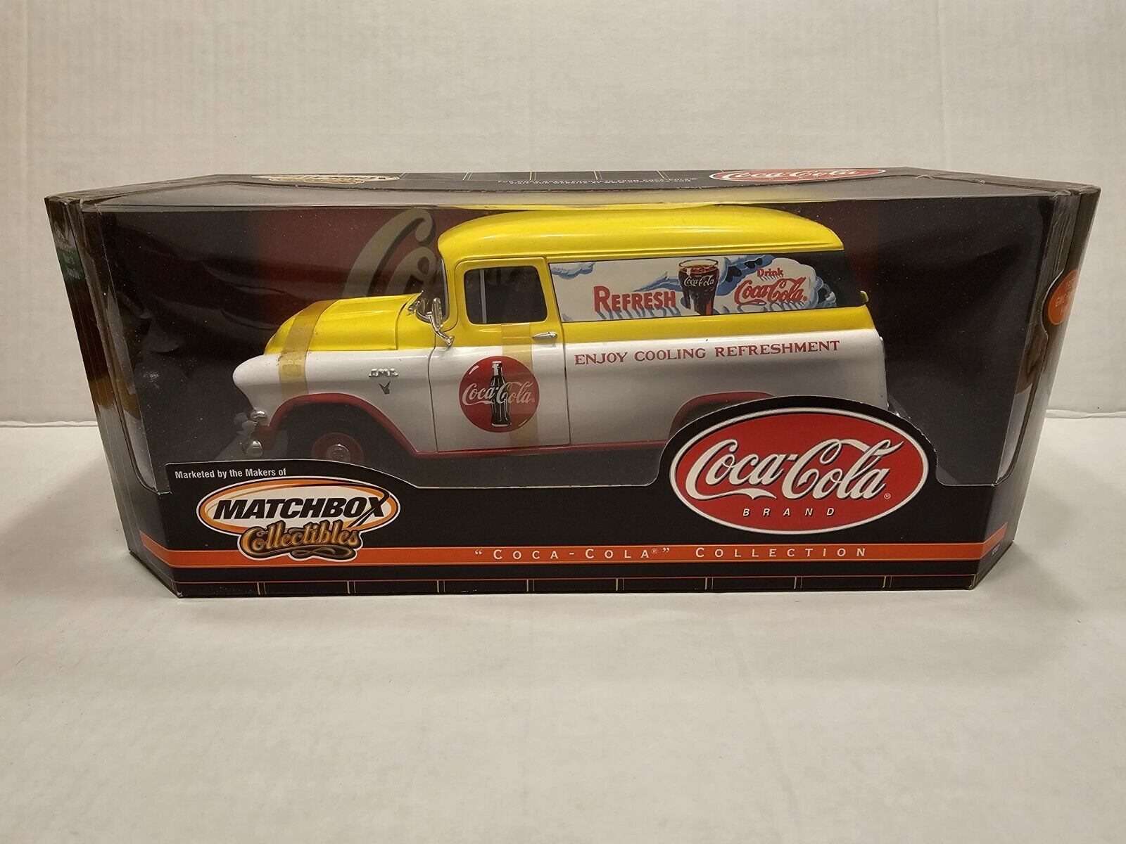 Coca-Cola Matchbox Collectibles Large Scale 1957 GMC Panel Van