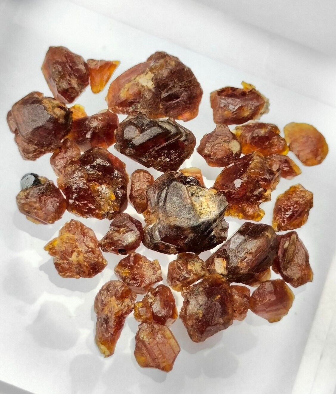 Rare Parisite-(Ce) crystal's (28 pieces lot) from zagi mountains KP Pakistan.