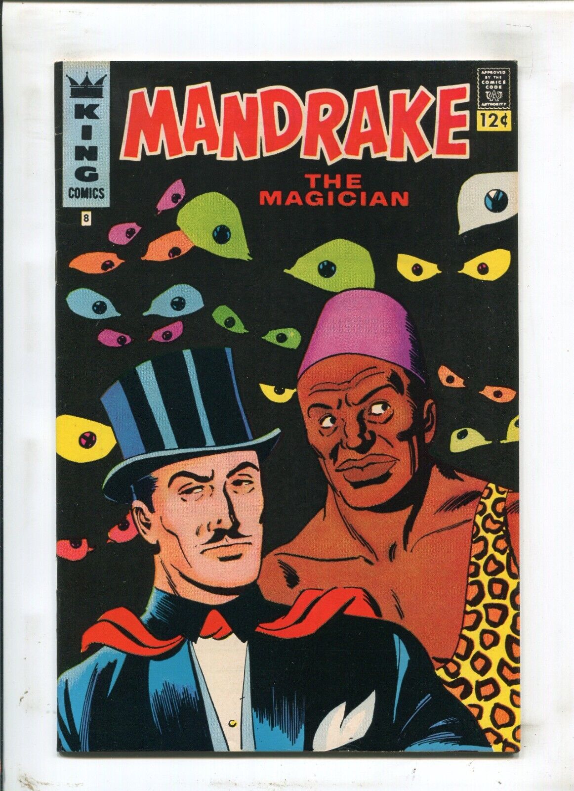 Mandrake the Magician #8 - Fred Fredericks Cover (VF+ 8.5) 1967