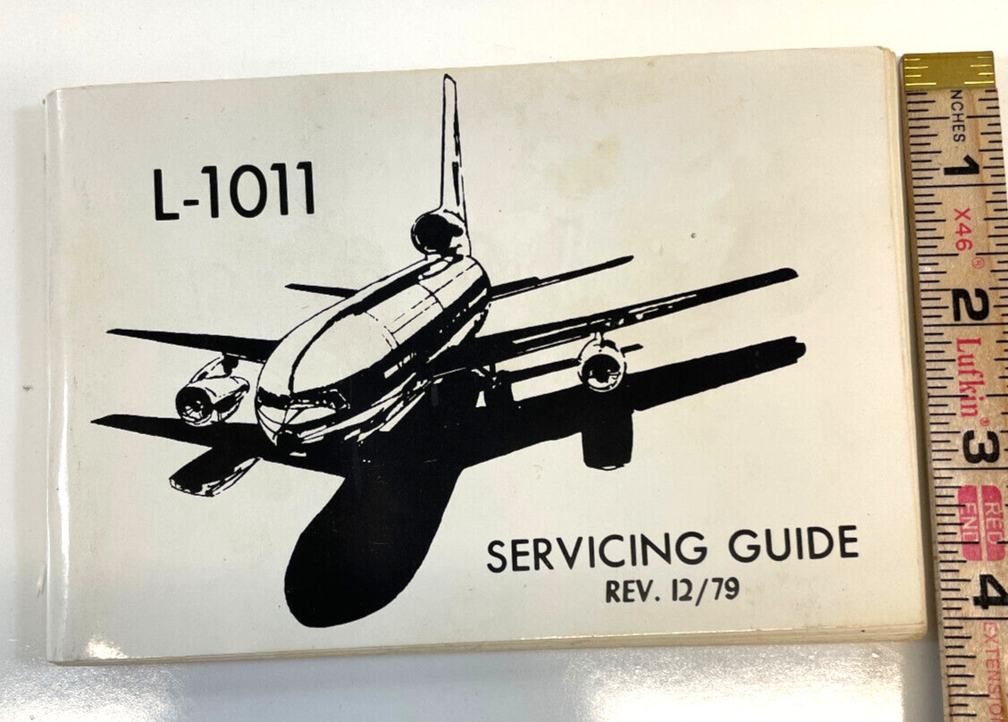 VTG Eastern Airlines Lockheed L-1011 Servicing Guide Book