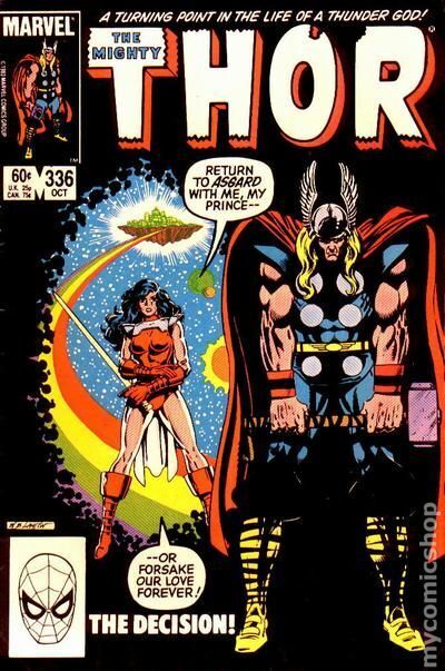Thor #336 VG 1983 Stock Image Low Grade