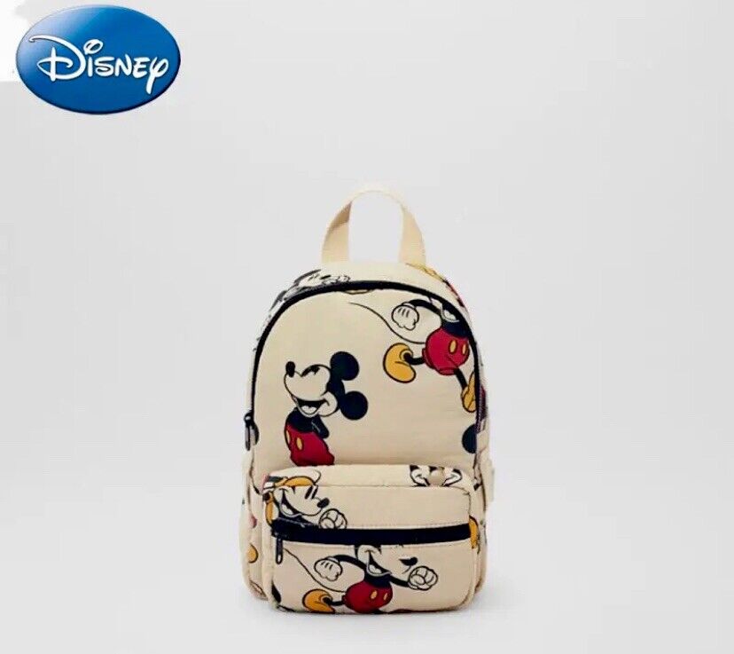 NEW,  ZARA MICKEY MOUSE DISNEY BACKPACK WITH FANNY PACK (mini)